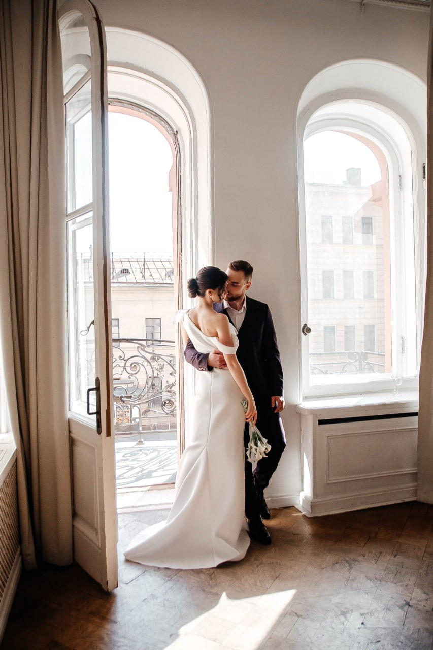 Свадебная фотосессия в студии — Диана и Кирилл