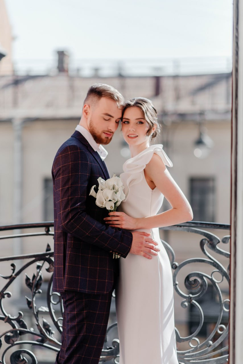 Свадебная фотосессия в студии — Диана и Кирилл