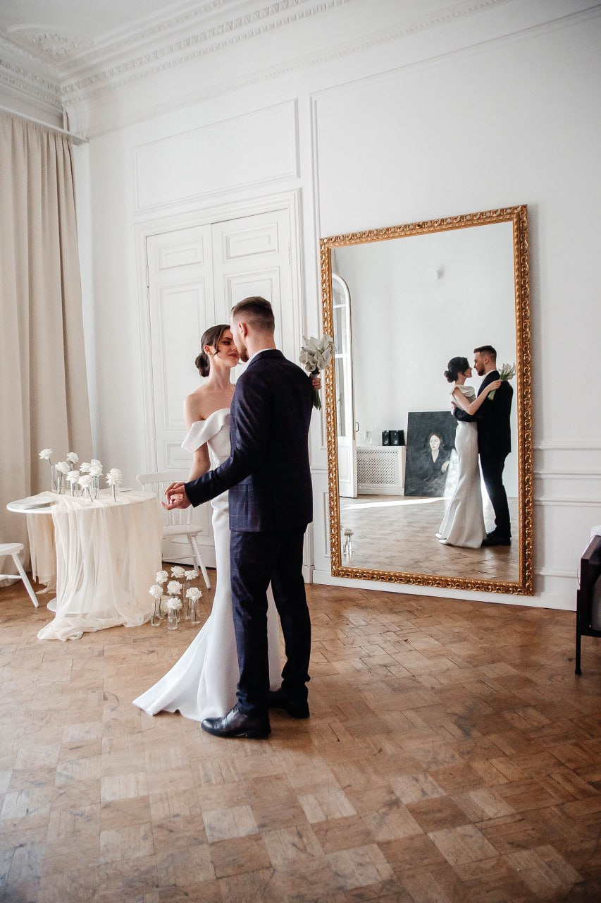 Свадебная фотосессия в студии — Диана и Кирилл