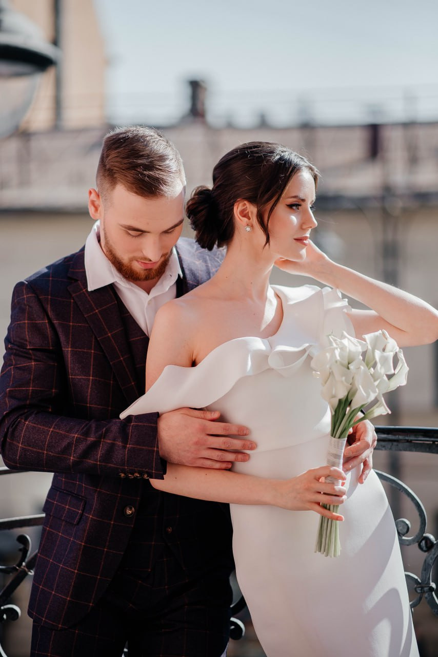 Свадебная фотосессия в студии — Диана и Кирилл