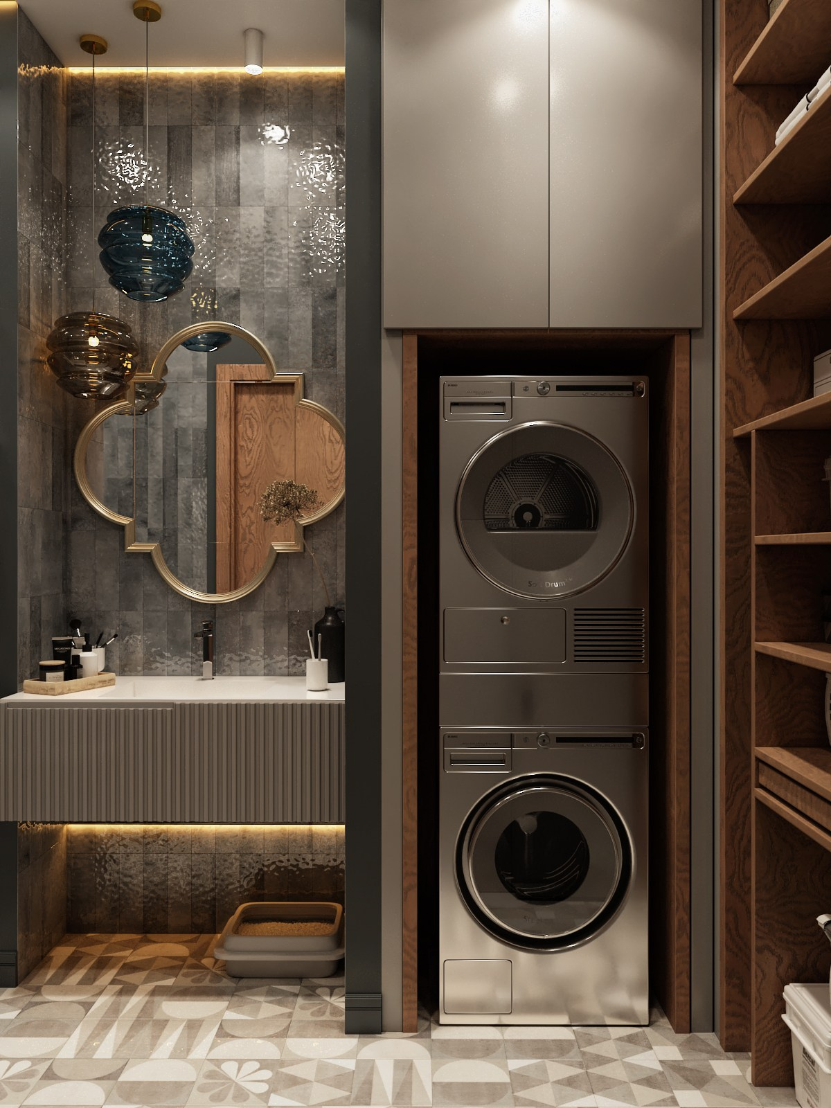 Квартира в ЖК Пряники, г. Владивосток. Дизайн-проекты жилых и общественных пространств во Владивостоке