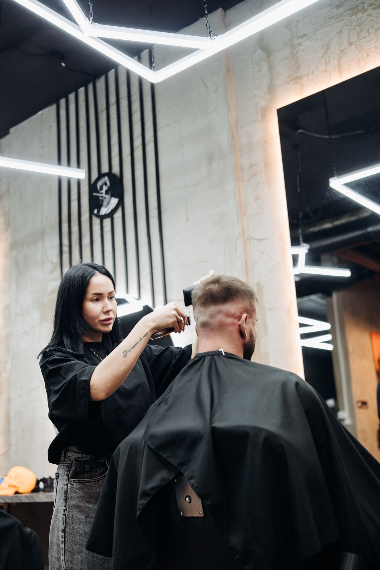 Барбершоп. Репортажный фотограф Санкт-Петербург