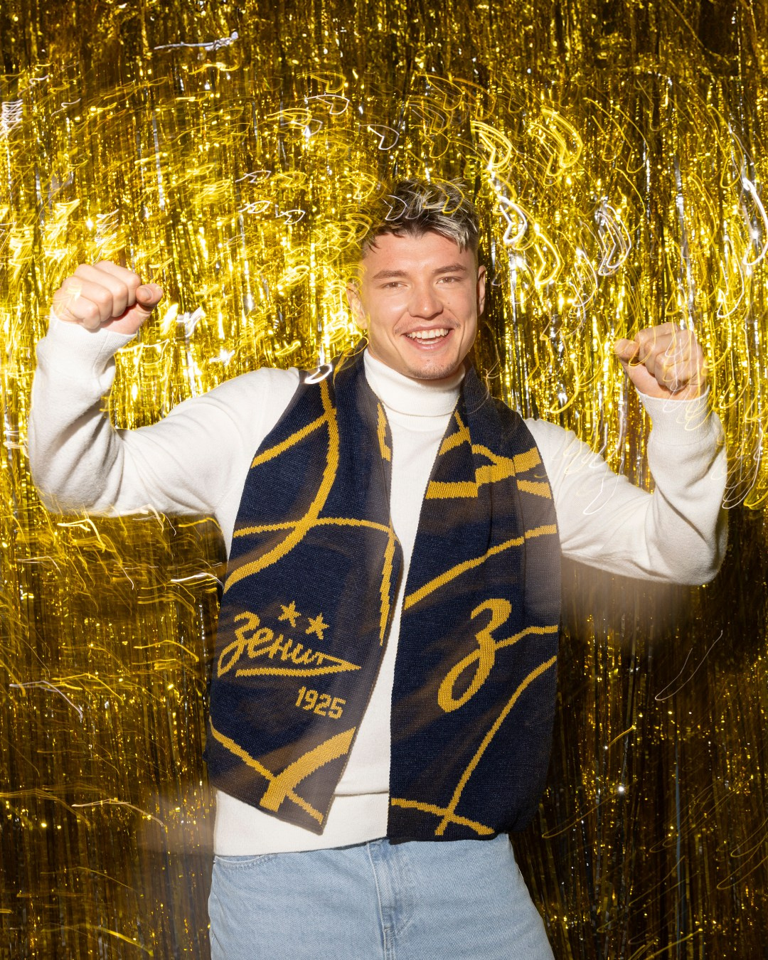 Новогодняя промо съемка для ФК «Зенит». Профессиональный фотограф в Санкт-Петербурге Алена Яшина