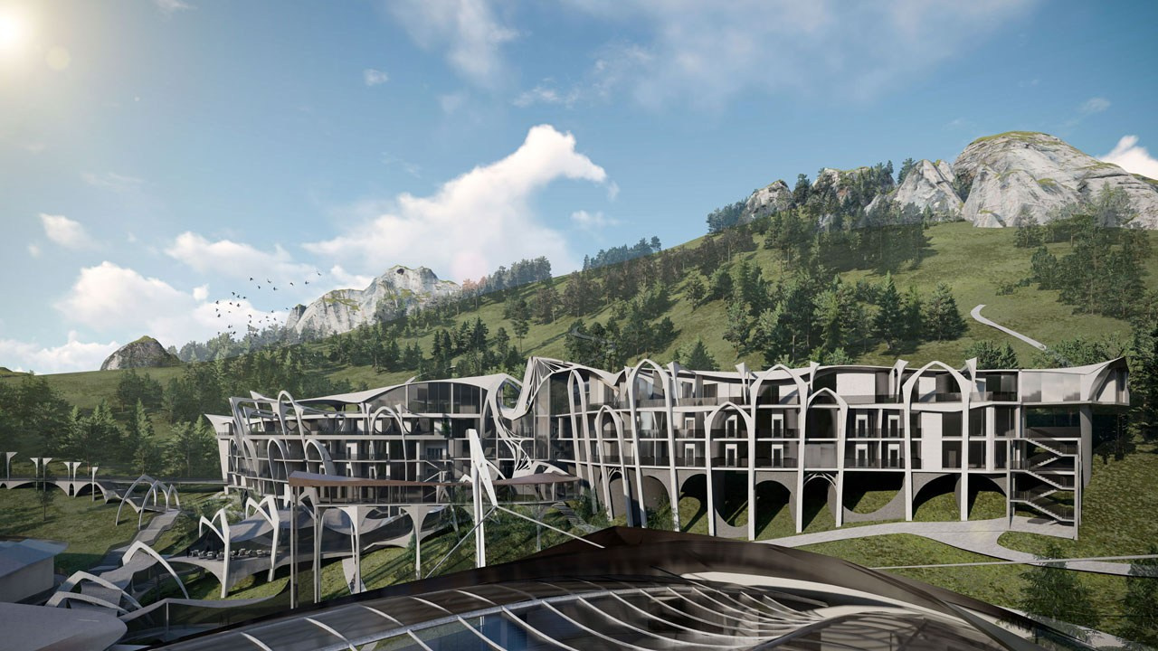 Проект отеля и гостиницы