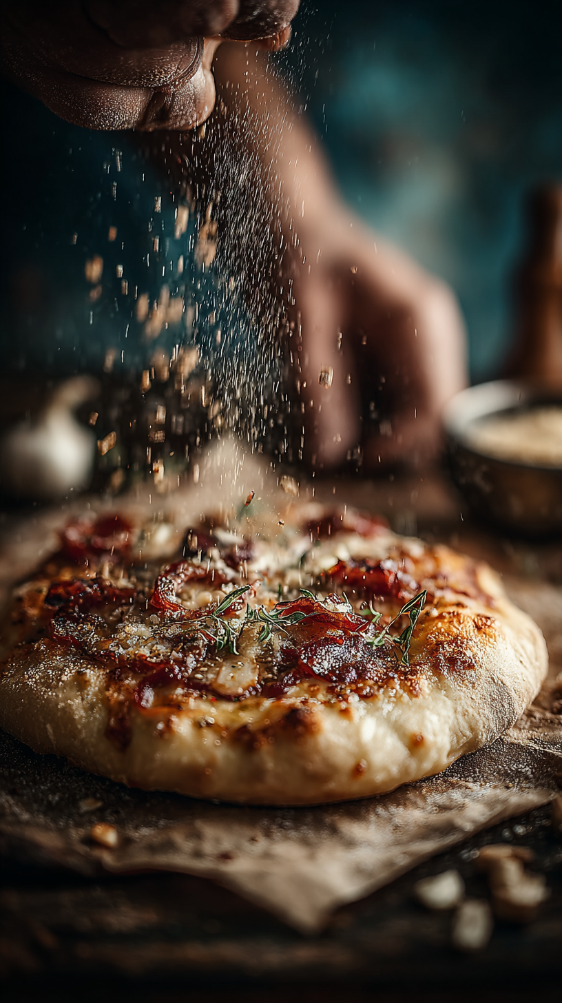 Визуальная концепция для пиццерии. Ekaterina Kiral — Visual Branding & AI Creation