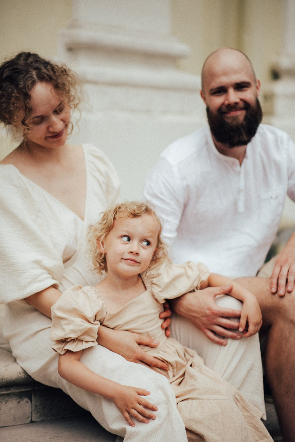 Тим, Лиза, Варя | на природе