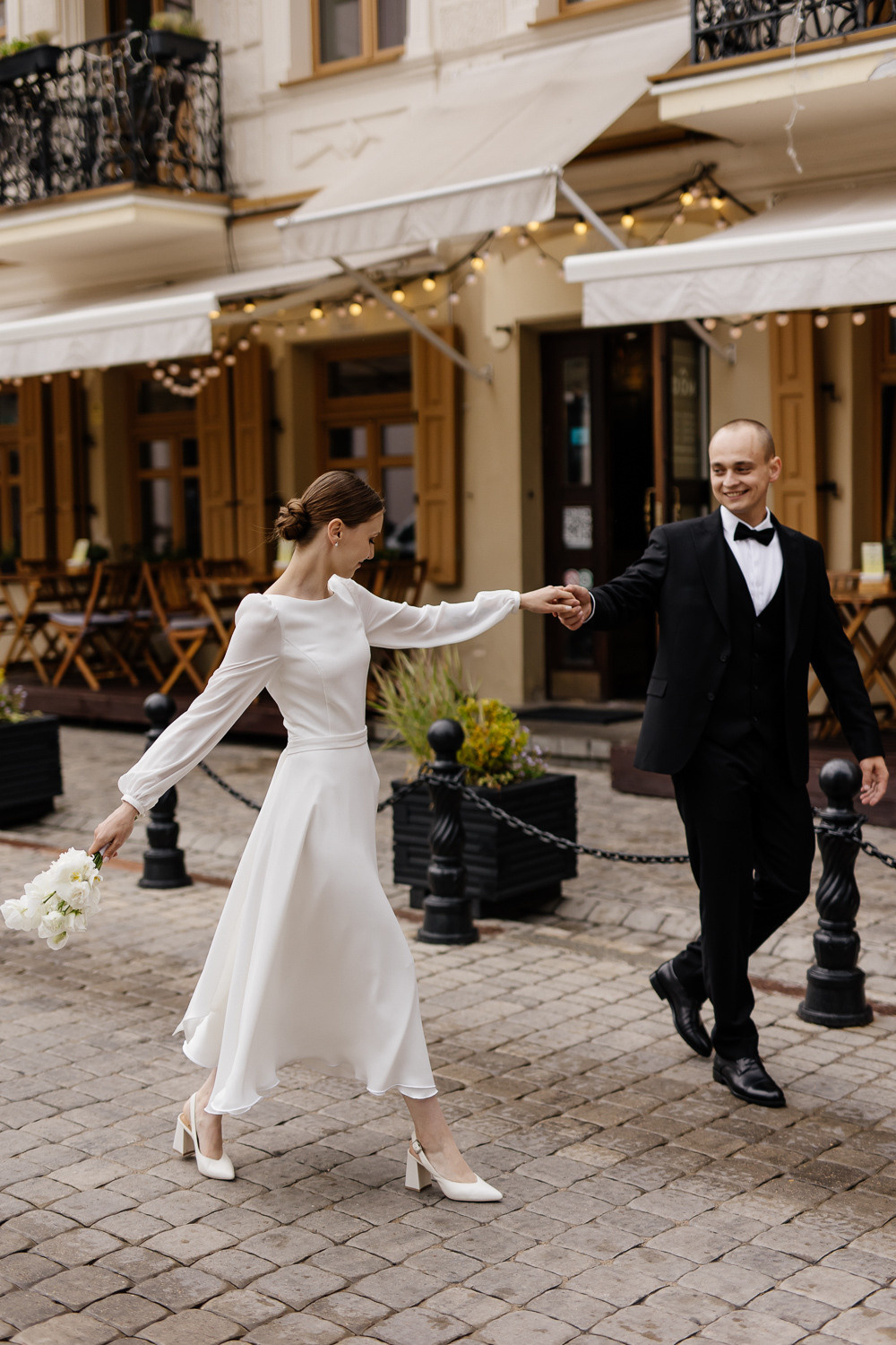 ЕВГЕНИЙ и КРИСТИНА. Свадебный салон-ателье Бонжур в Минске Bonjour