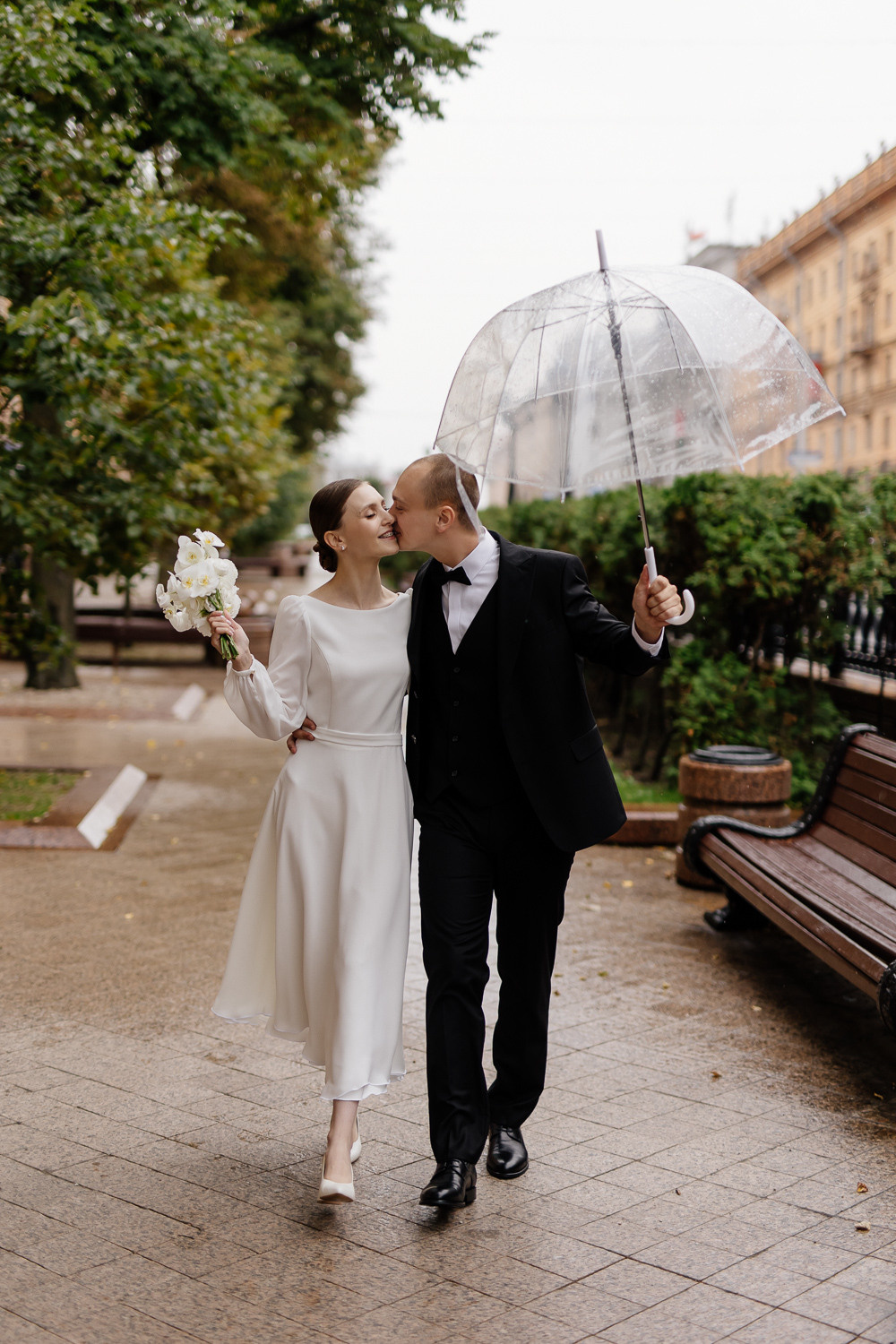 ЕВГЕНИЙ и КРИСТИНА. Свадебный салон-ателье Бонжур в Минске Bonjour
