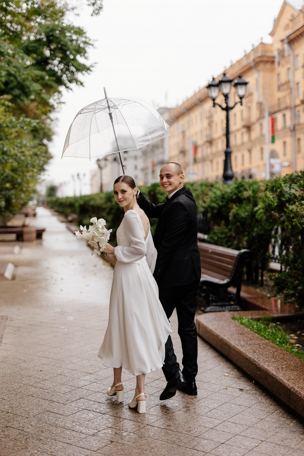 ЕВГЕНИЙ и КРИСТИНА. Свадебный салон-ателье Бонжур в Минске Bonjour