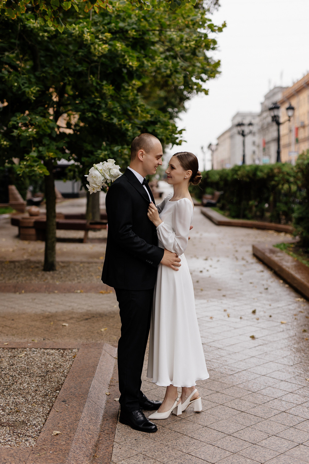 ЕВГЕНИЙ и КРИСТИНА. Свадебный салон-ателье Бонжур в Минске Bonjour