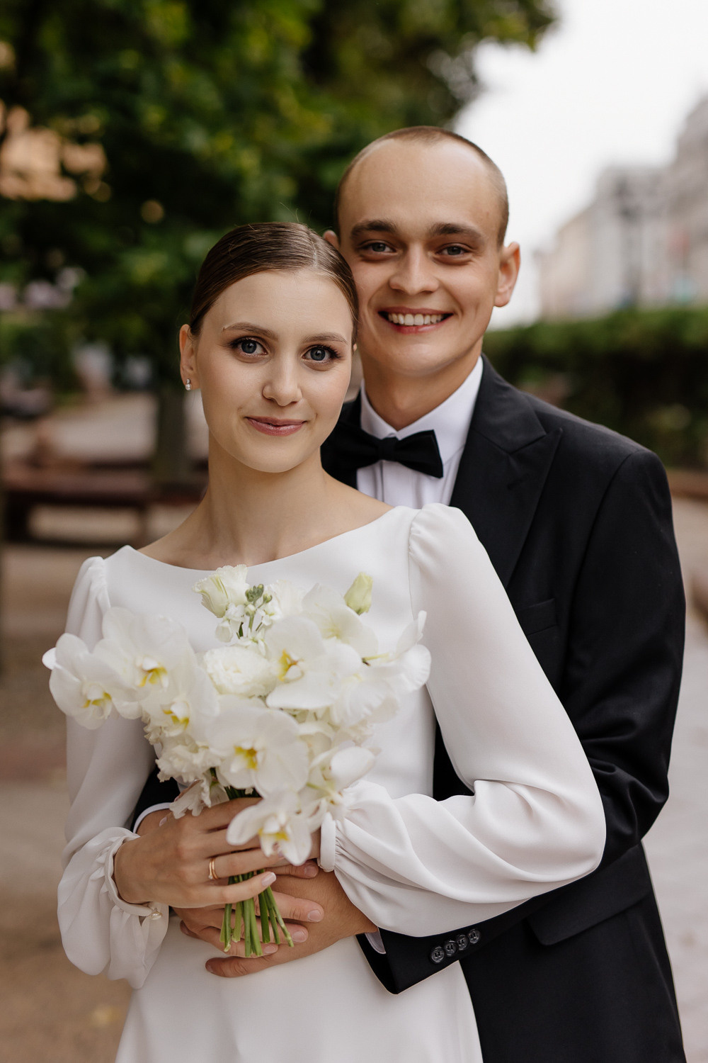 ЕВГЕНИЙ и КРИСТИНА. Свадебный салон-ателье Бонжур в Минске Bonjour