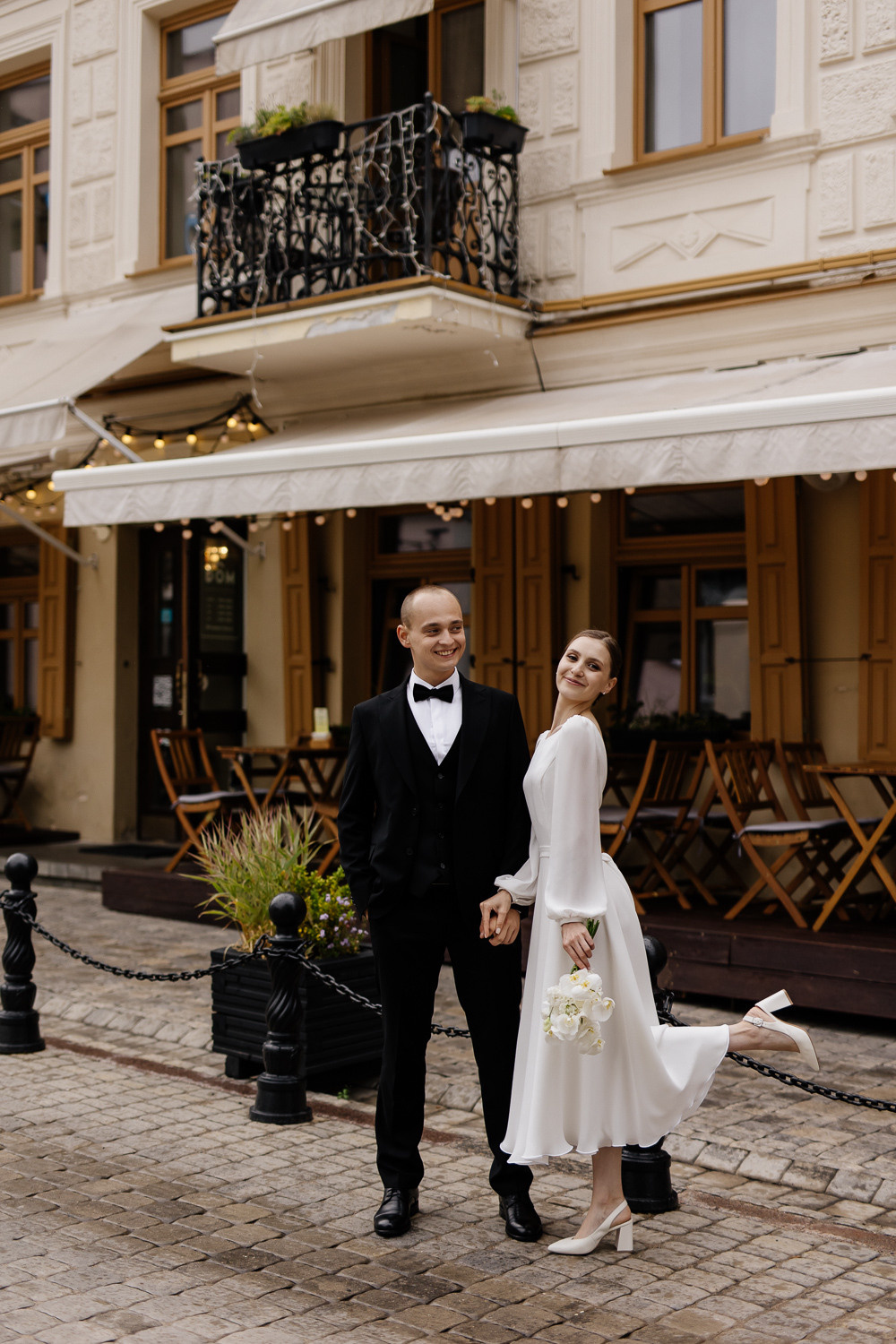 ЕВГЕНИЙ и КРИСТИНА. Свадебный салон-ателье Бонжур в Минске Bonjour