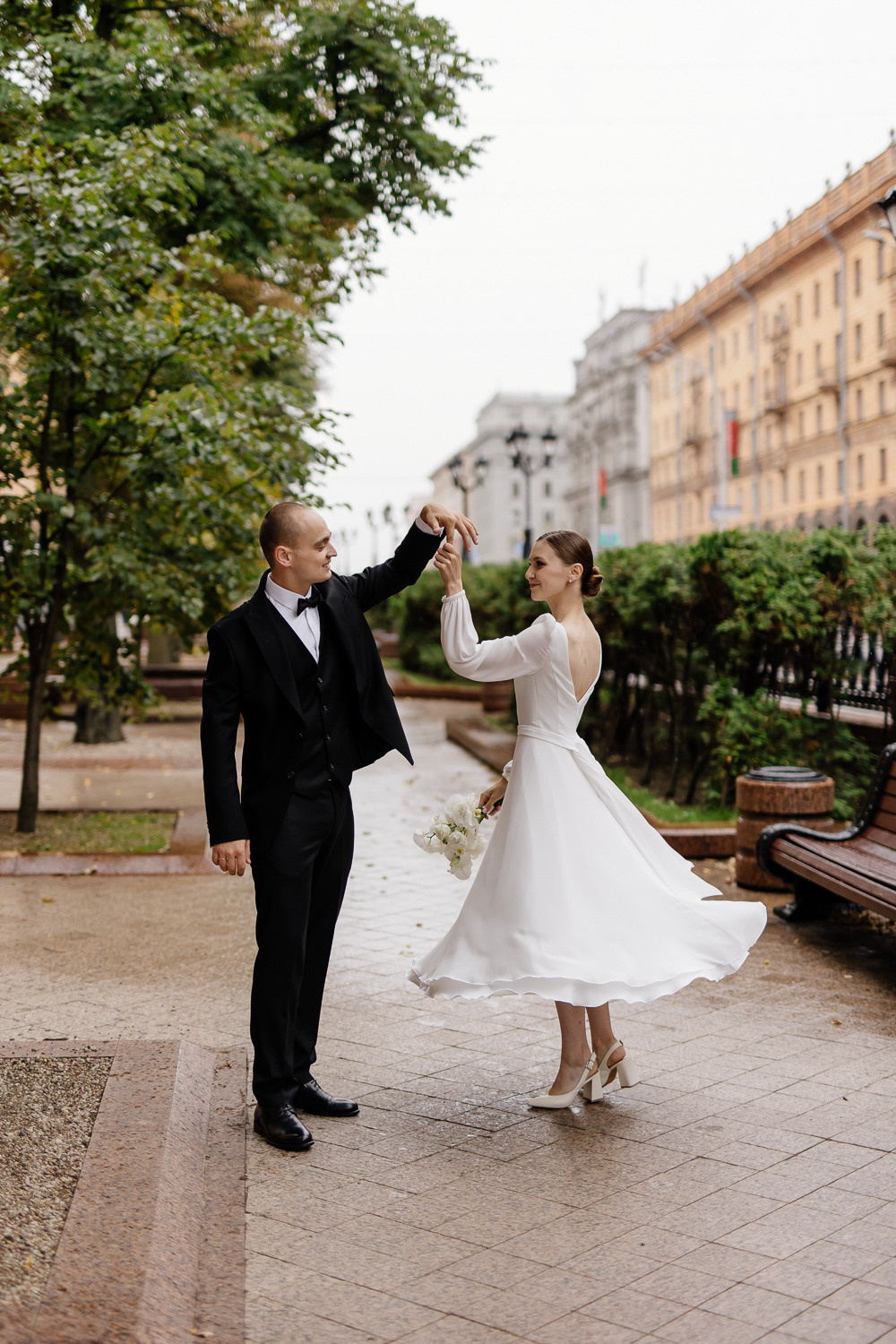 ЕВГЕНИЙ и КРИСТИНА. Свадебный салон-ателье Бонжур в Минске Bonjour