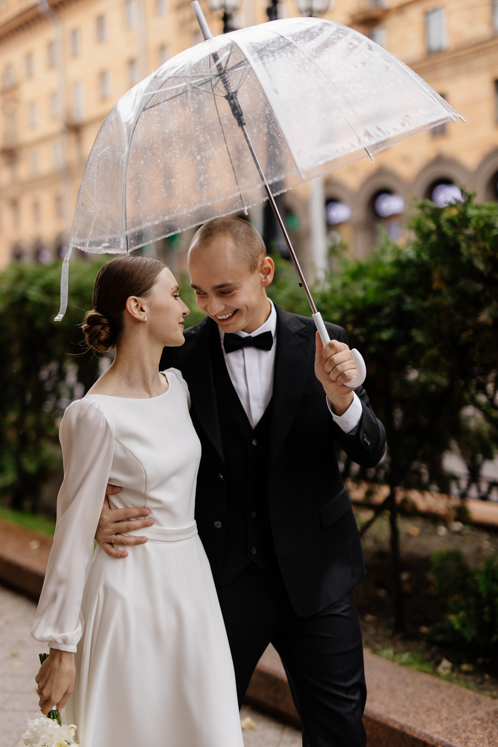 ЕВГЕНИЙ и КРИСТИНА. Свадебный салон-ателье Бонжур в Минске Bonjour