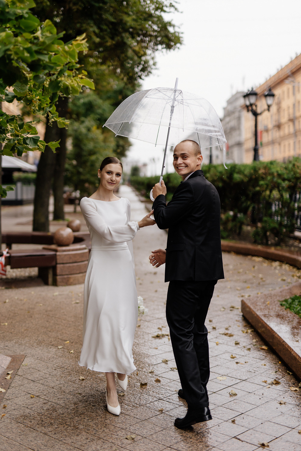 ЕВГЕНИЙ и КРИСТИНА. Свадебный салон-ателье Бонжур в Минске Bonjour
