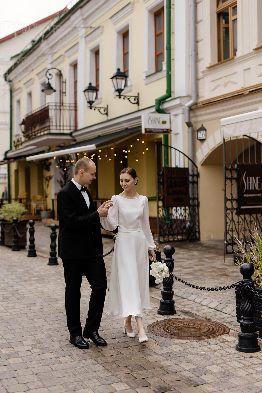 ЕВГЕНИЙ и КРИСТИНА. Свадебный салон-ателье Бонжур в Минске Bonjour
