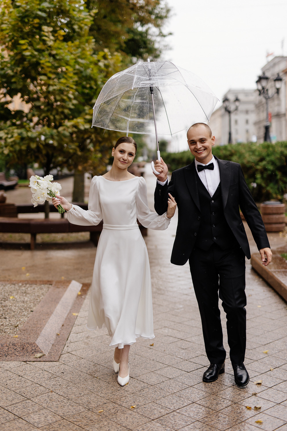 ЕВГЕНИЙ и КРИСТИНА. Свадебный салон-ателье Бонжур в Минске Bonjour