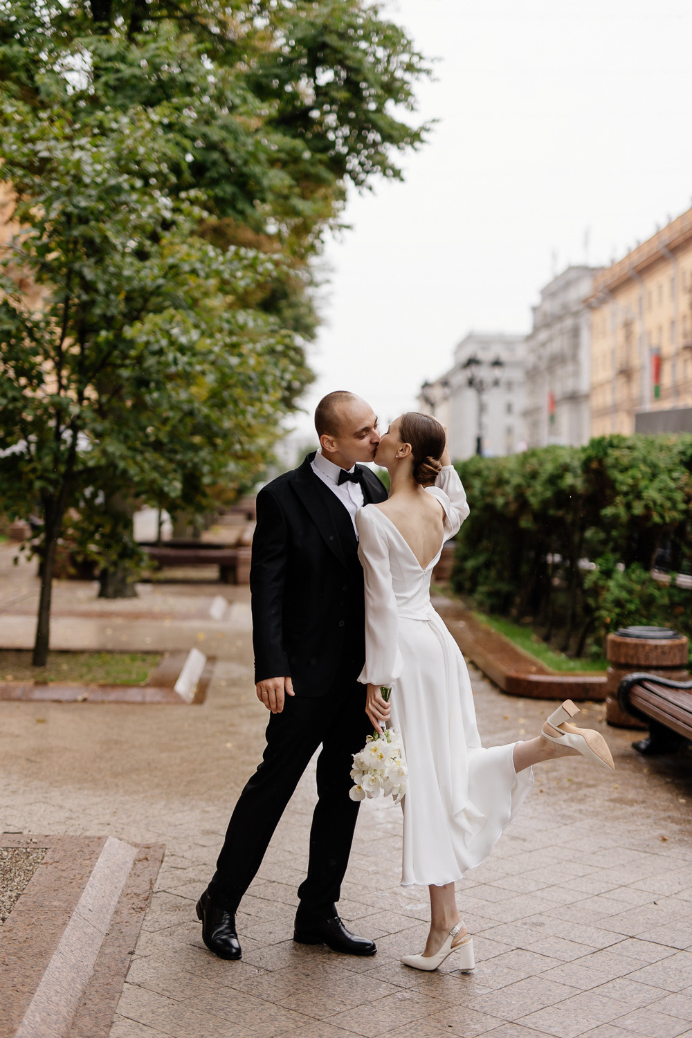 ЕВГЕНИЙ и КРИСТИНА. Свадебный салон-ателье Бонжур в Минске Bonjour