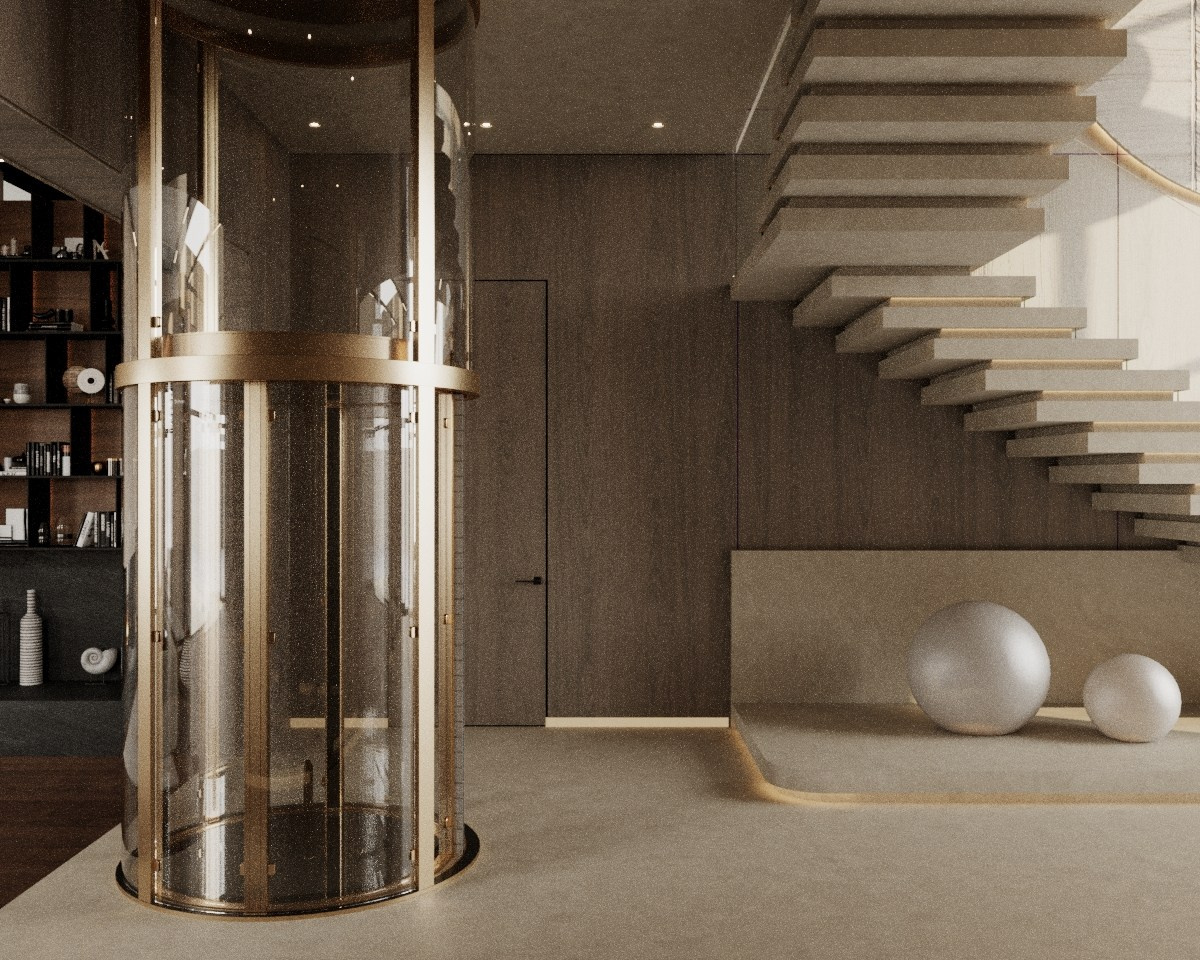 Лифт Жуковка. Визуализатор Векшина Елена