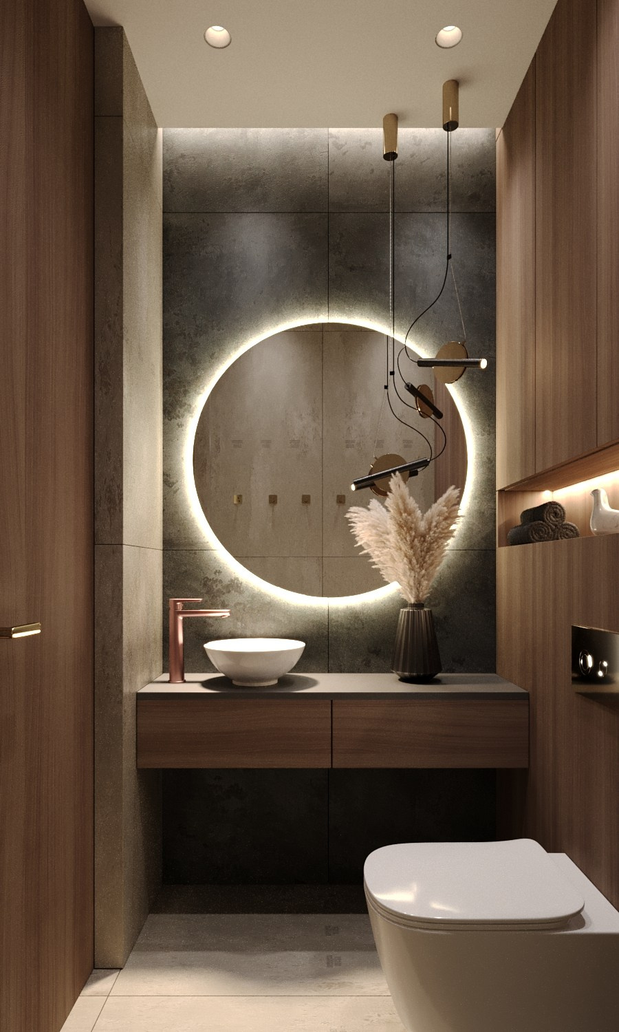 ЖК ЗилАрт 487, 64 кв.м. Kod Interiors | Дизайнер интерьеров Кораблина Кристина