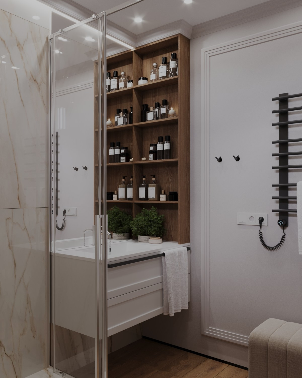 Визуализация санузла в частном доме. 3D-визуализация интерьеров и мебели | Larionova.vis — для студий и дизайнеров