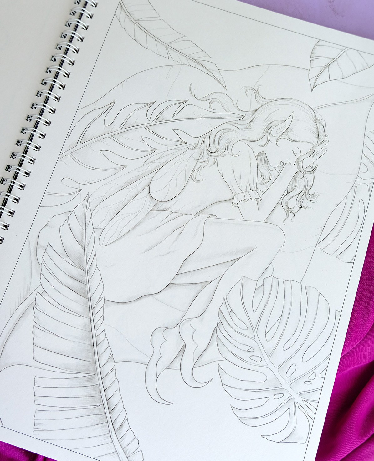 Авторская раскраска Алёны Лазаревой Mystical Worlds. Раскраски Алёны Лазаревой