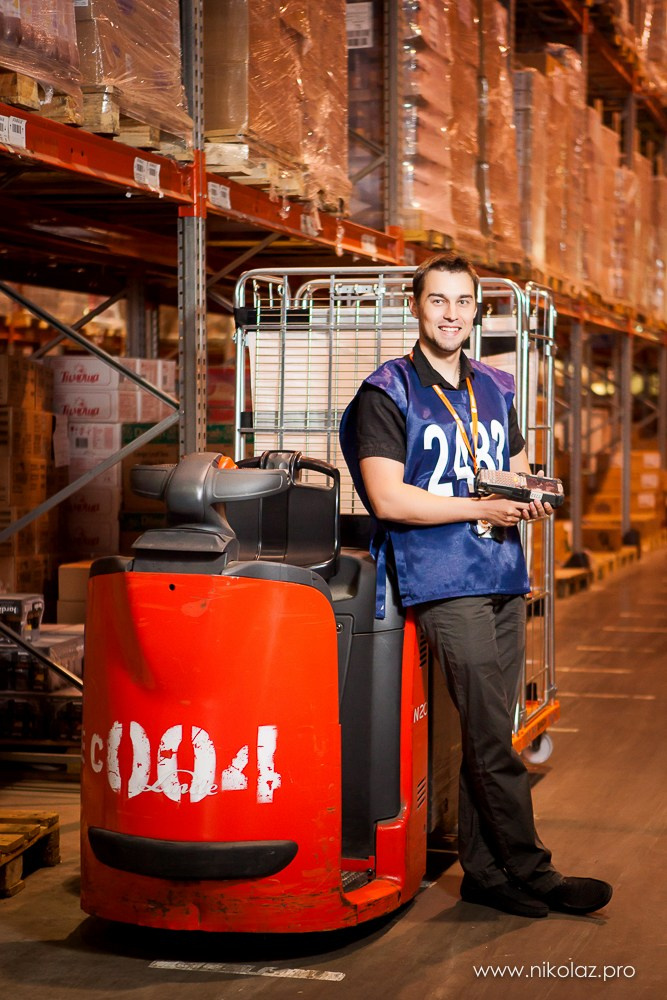 ДИКСИ склад. Видеооператор/Фотограф Николай Завьялов