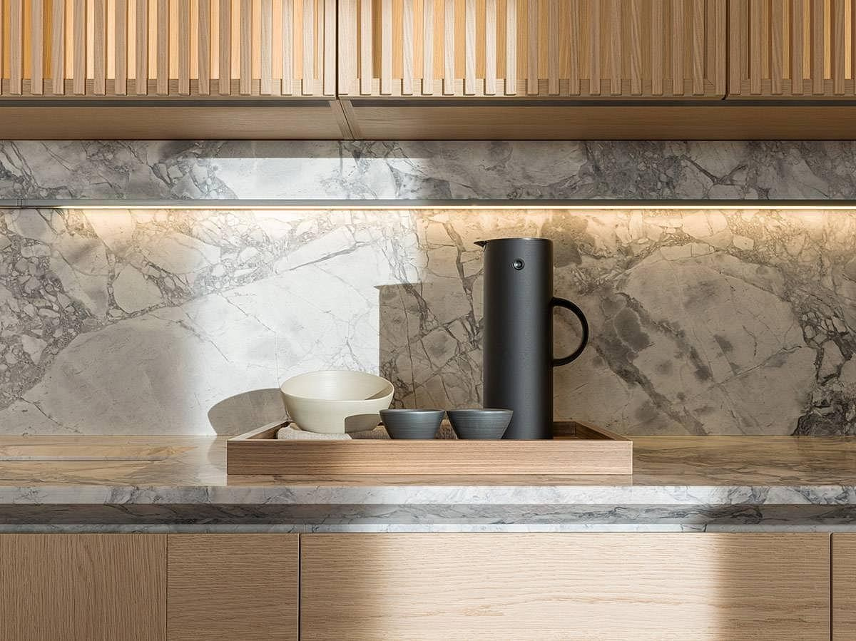 Дизайн кухни 2025 — тренды, планировка, материалы | Валерия Котович