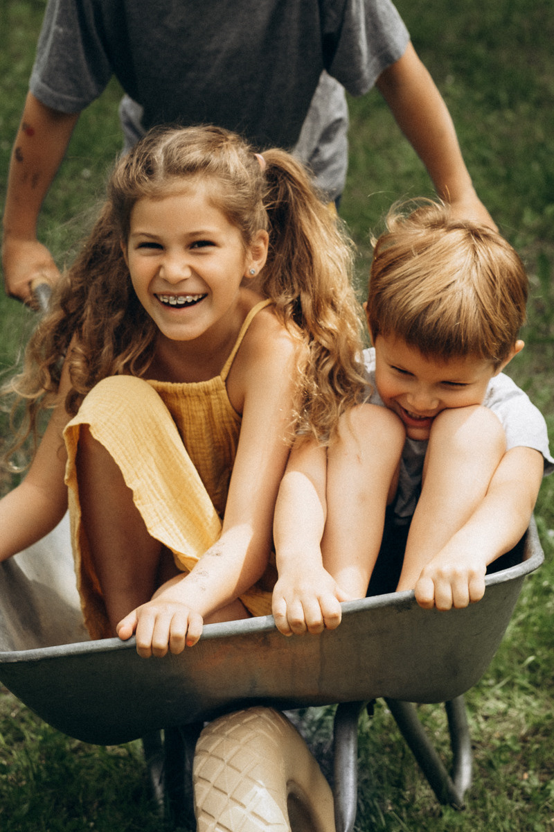 Ксюша, Тима, Саша