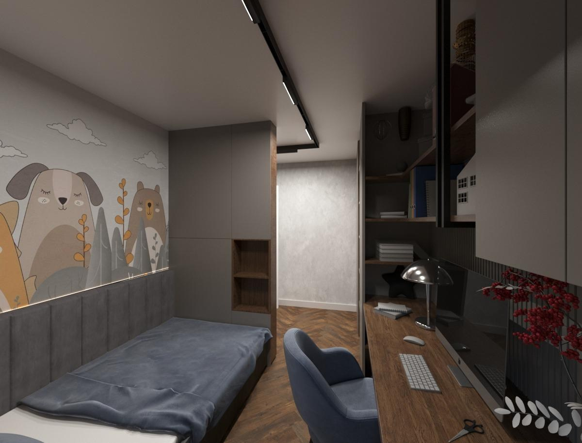 Примеры работ по дизайну детских  комнат нашей студии. Дизайн-интерьера