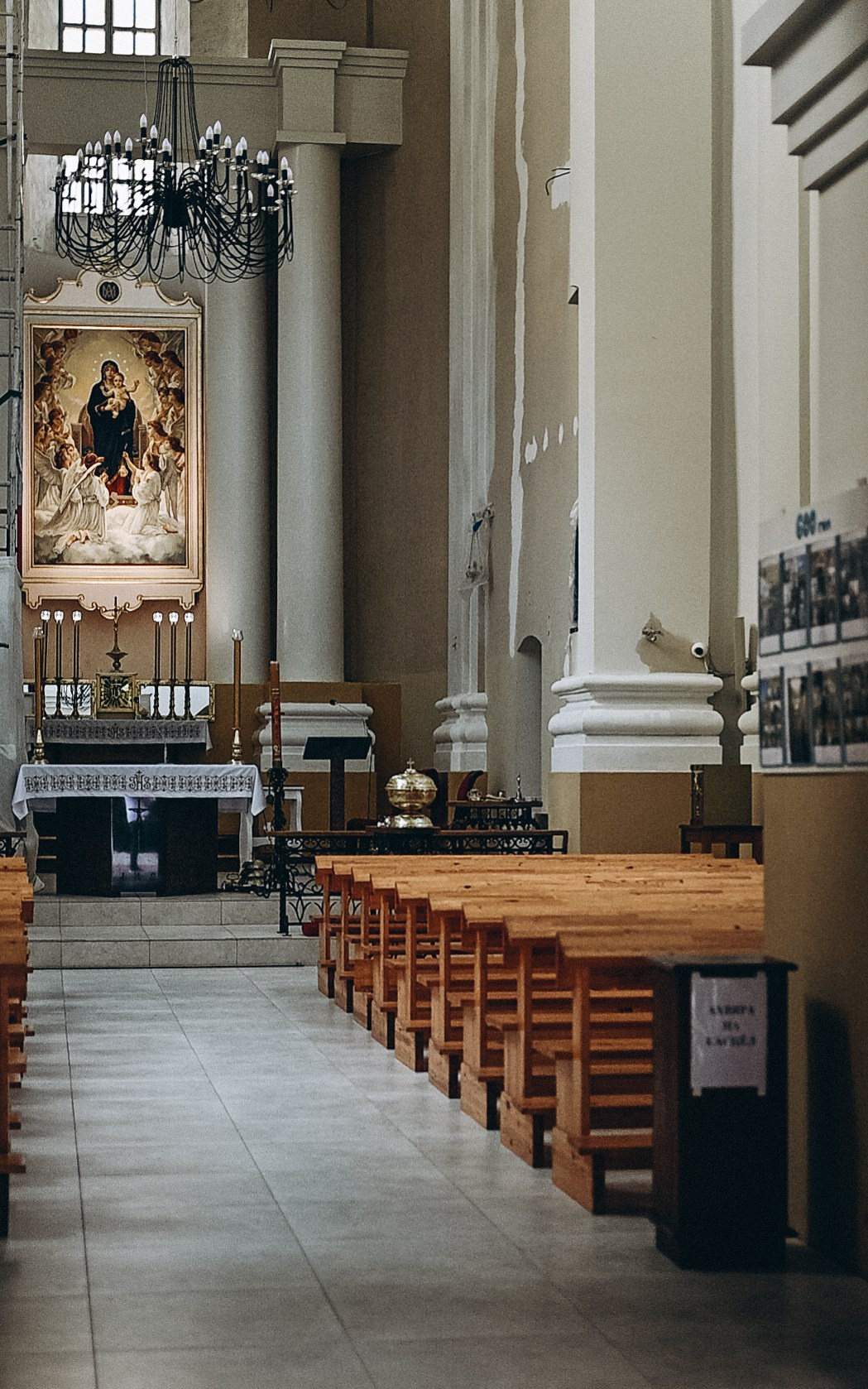 Крещение Леи (костёл в Заславле). Семейный фотограф в Минске Дарья Дреко