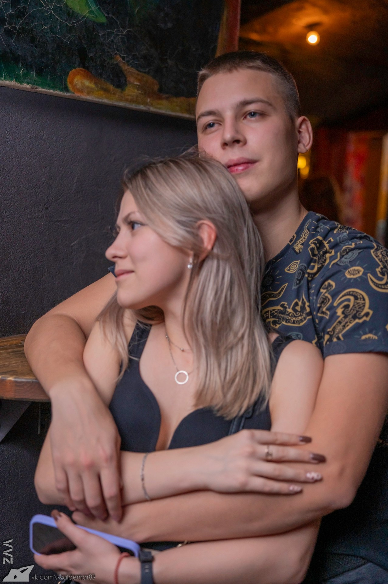 День рождения вокалиста группы Cookie's Band в баре «Дело Не В Тебе». Фотограф в Красноярске Владимир З