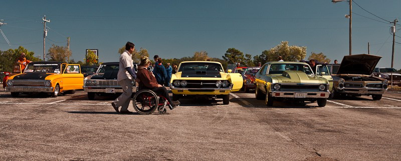 DrugRacing на автомобилях выпущенных до 1975 г. США, Флорида, 2010. Фотограф Василий Буланов