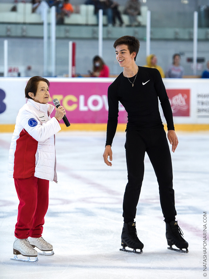 Тамара Москвина и Пётр Гуменник
