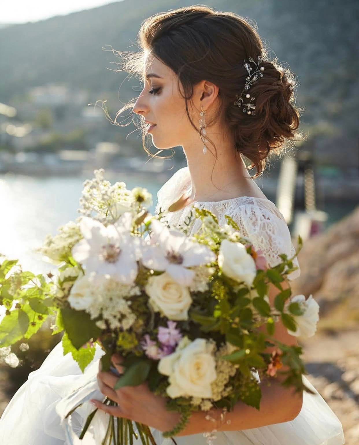 Свадебные образы. Свадебный стилист по прическам и макияжу в Ростове-на-Дону Даниэла Дар