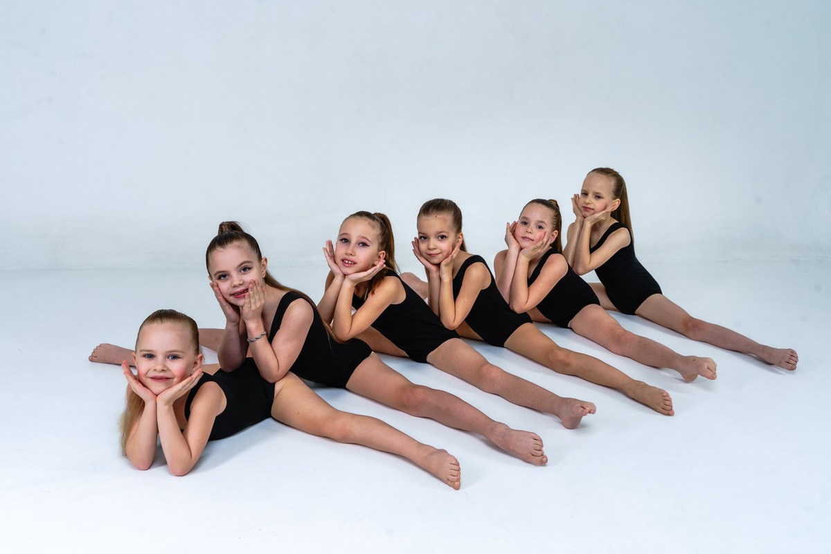 Студийная съемка эстетической гимнастики. Репортажный и семейный фотограф в Санкт-Петербурге Тарас Марченко
