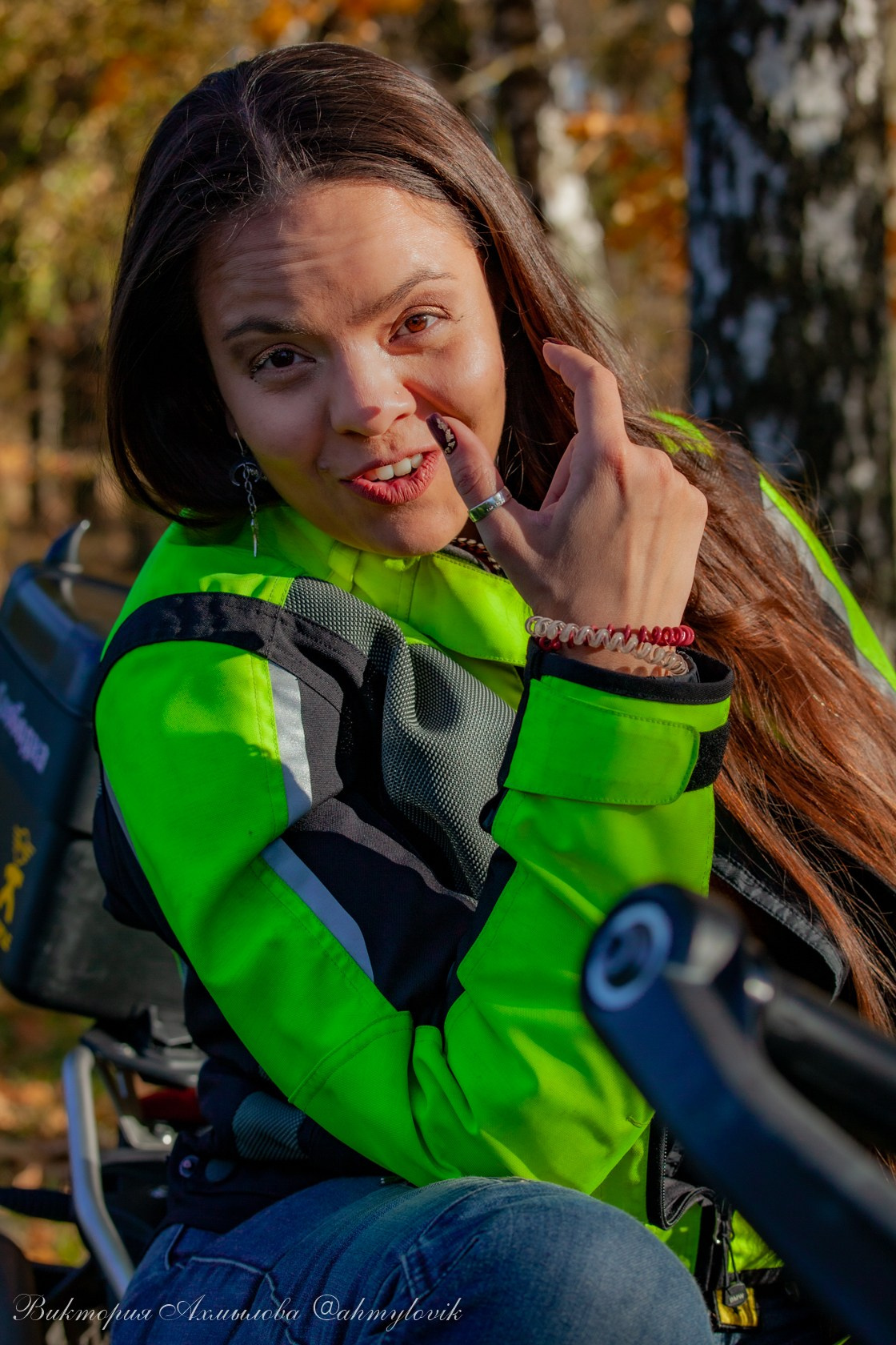 Маша Печенька (BMW GS1200). Виктория Ахмылова. Фотограф в Москве