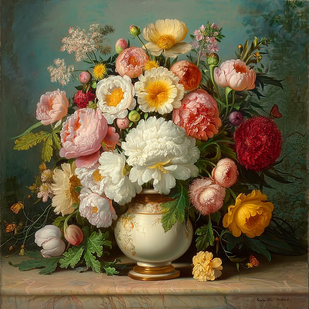 ЦВЕТЫ. Художник Дмитрий Рыжиков