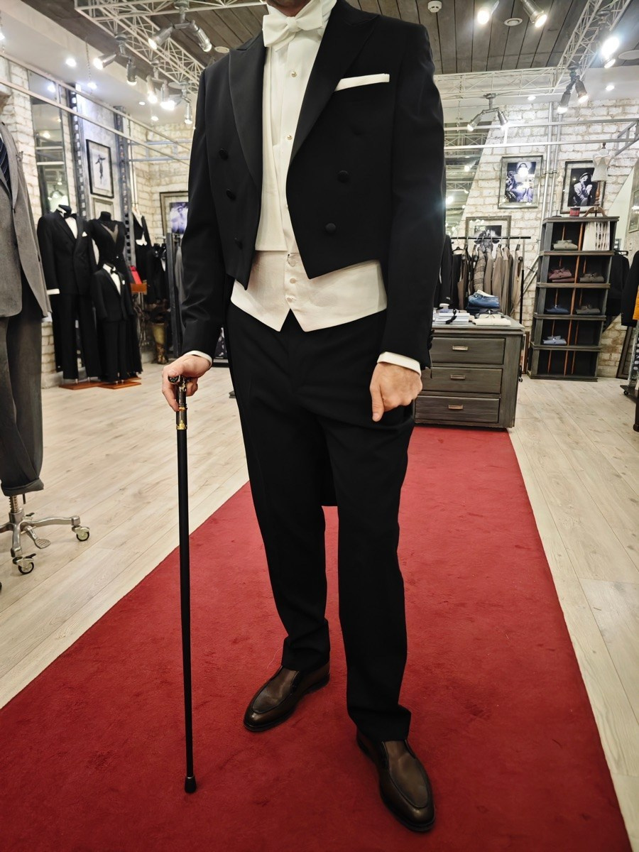 Фрак на мероприятие с самым высоким дресс-кодом White Tie от стилиста