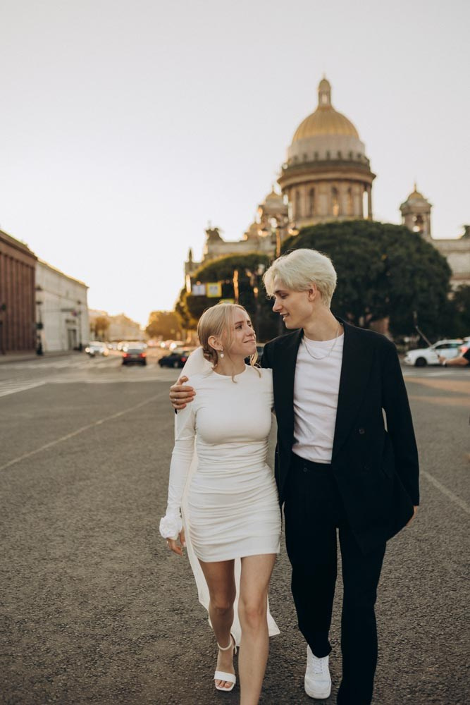 Саша и Вика | Дворец бракосочетания 1. Свадебный и love story фотограф в Санкт-Петербурге