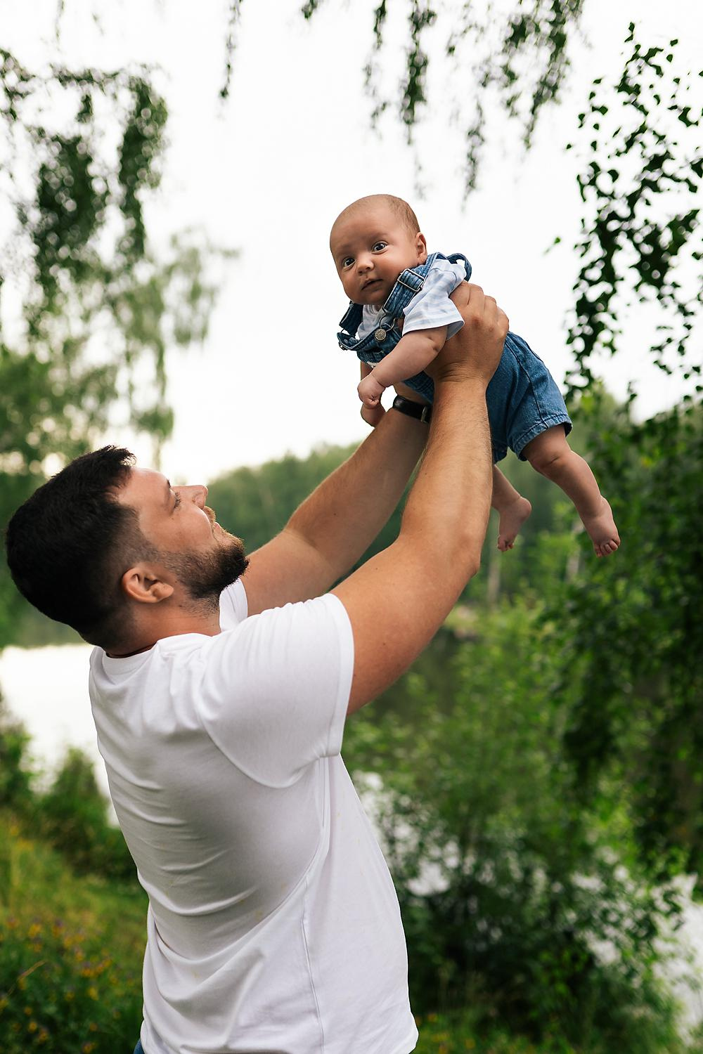 Тёма 3 месяца. Фотограф новорожденных Москва, Домодедово