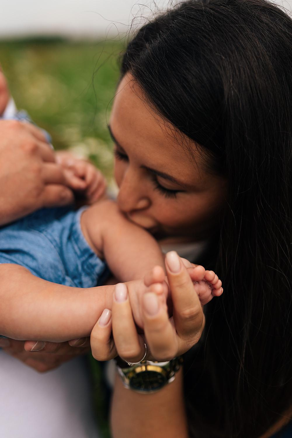 Тёма 3 месяца. Фотограф новорожденных Москва, Домодедово