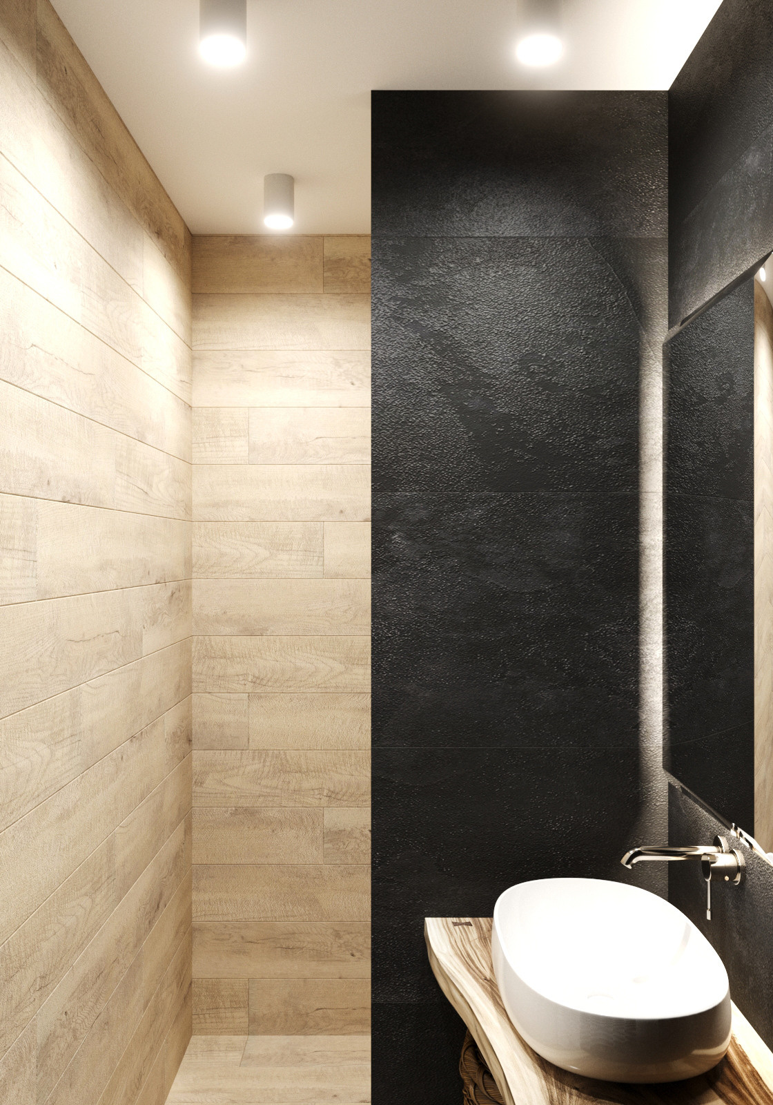 Душевая. Intoo.ru — Дизайн интерьера в Москве. Частный дизайнер Роман Королев