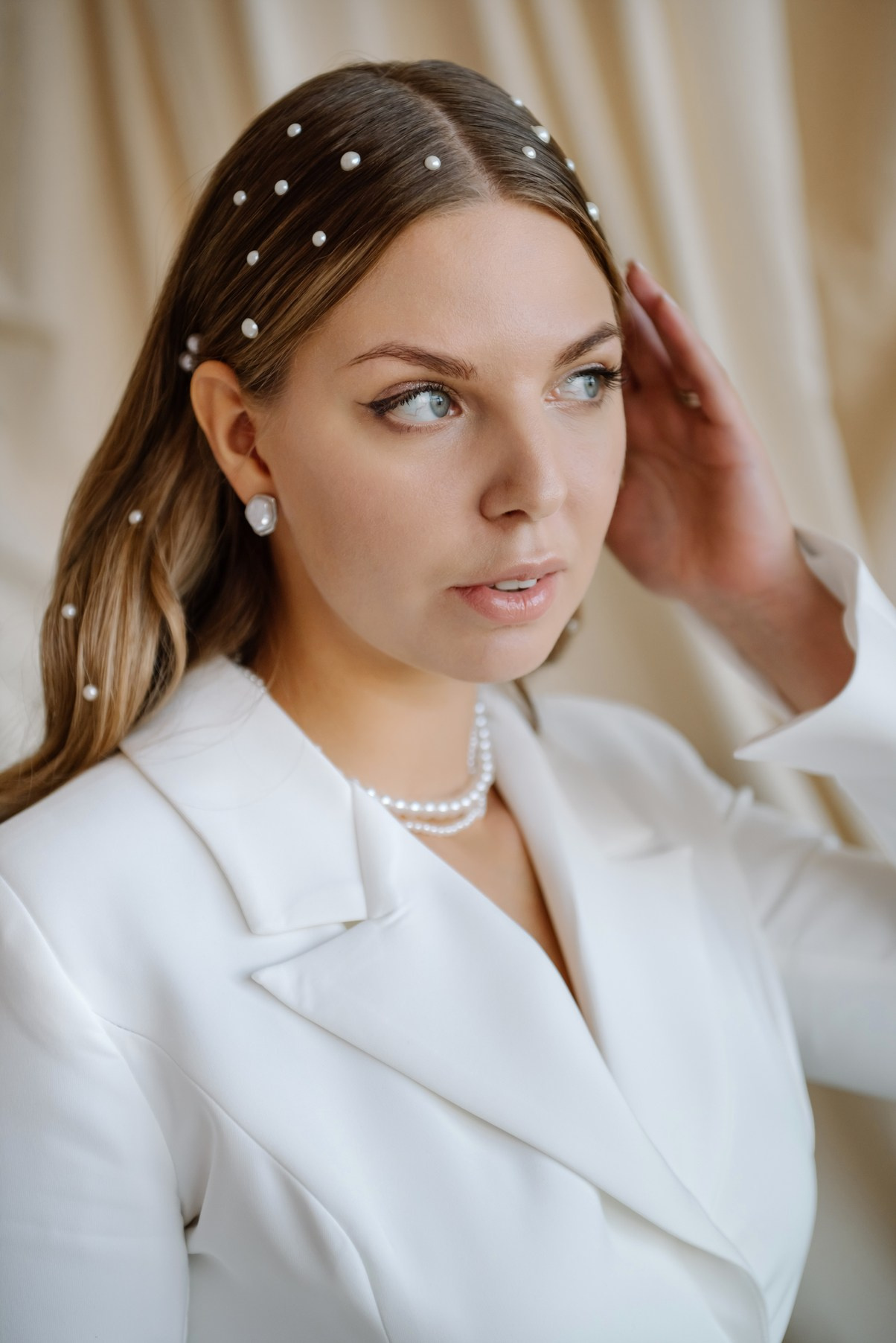 С цветами и жемчугом. Свадебный и сеейный фотограф в Санкт-Петербурге Елена Худякова