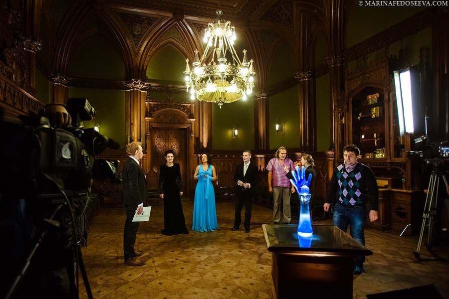 'Battle of Extrasensories' show. Marina Kanygina (Fedoseeva) photography