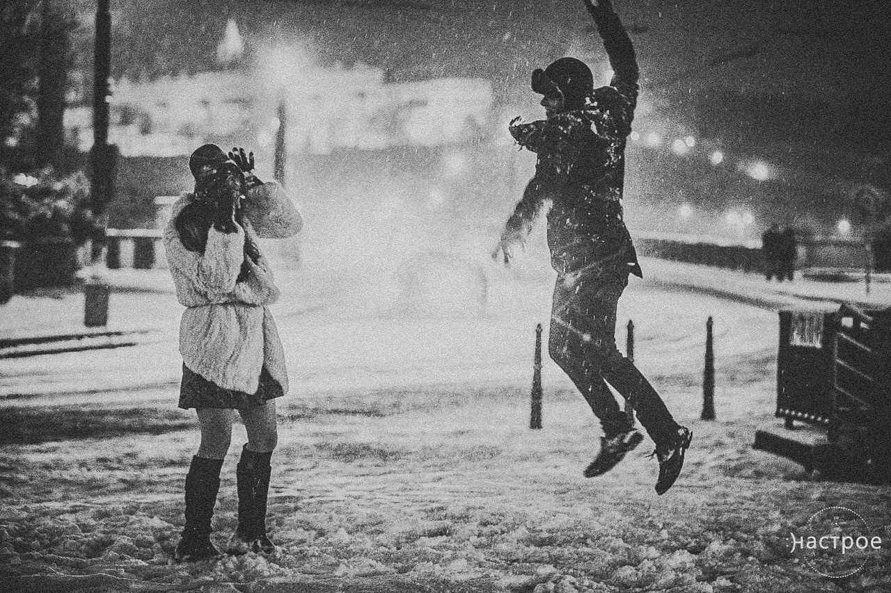 Winter love-story in Prague (Czech Republic). Marina Kanygina (Fedoseeva) photography