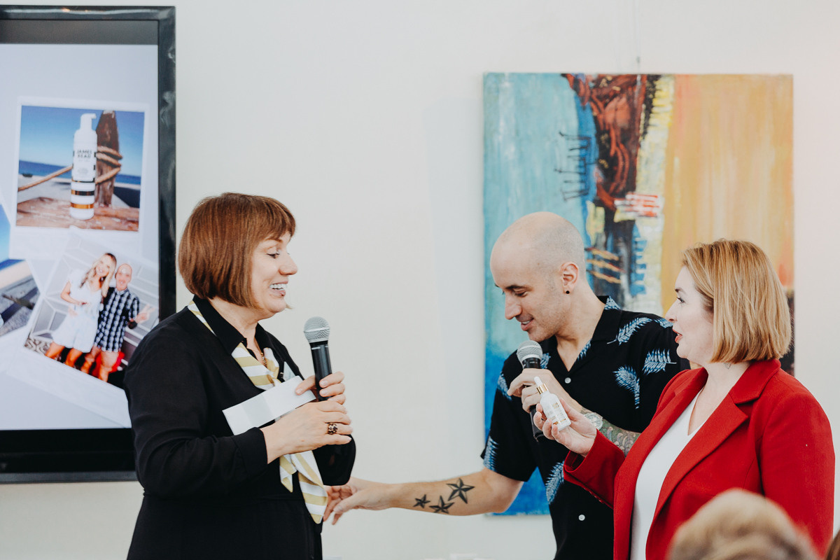 Презентация линейки косметики от James Read. Фотограф Марина Каныгина (Федосеева)