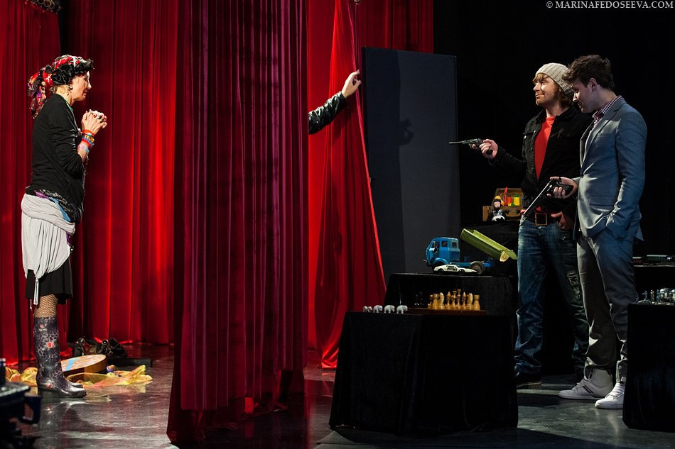 'Battle of Extrasensories' show. Marina Kanygina (Fedoseeva) photography