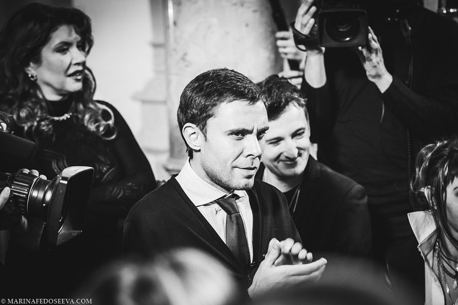 'Battle of Extrasensories' show. Marina Kanygina (Fedoseeva) photography