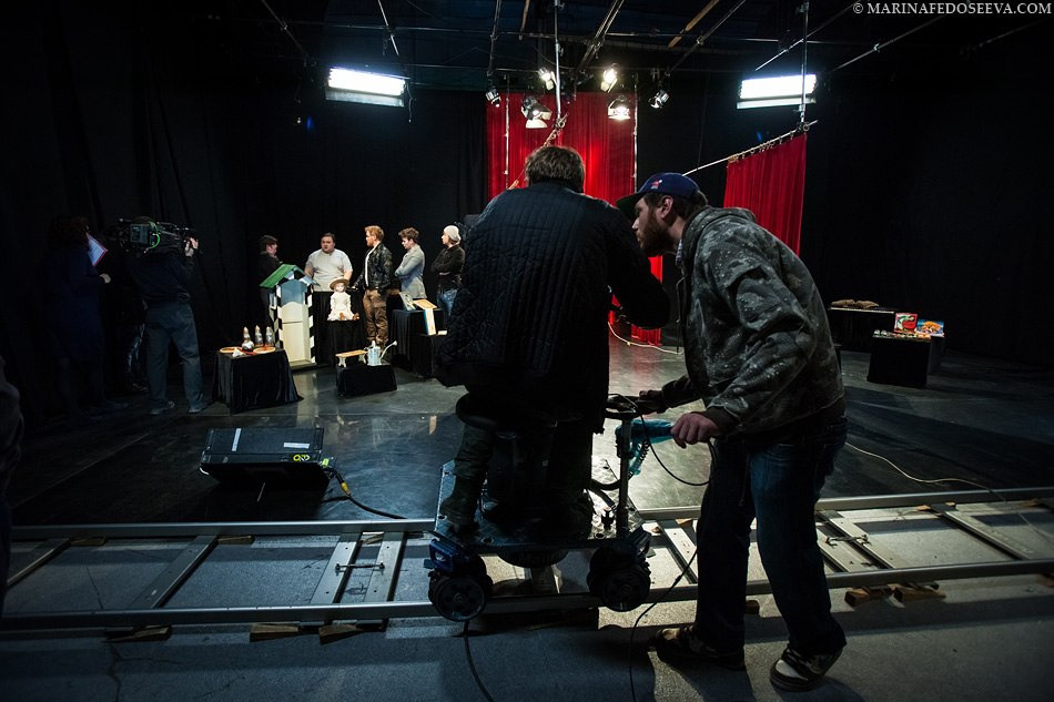 'Battle of Extrasensories' show. Marina Kanygina (Fedoseeva) photography